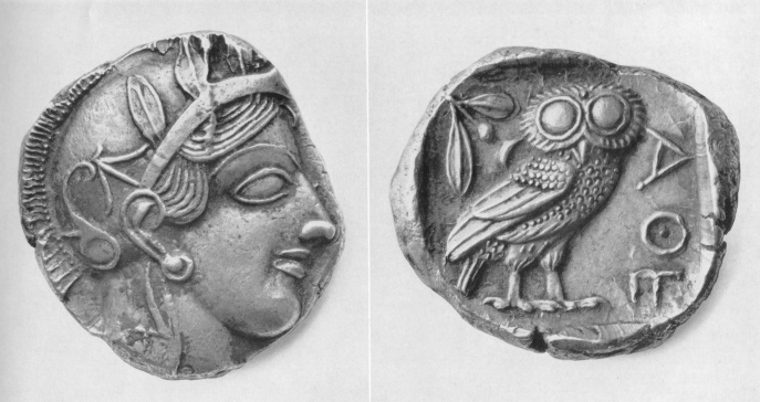 上图:古希腊银币Drachma,即路十五8妇人所丢失的一块钱,相当于一天的工资。