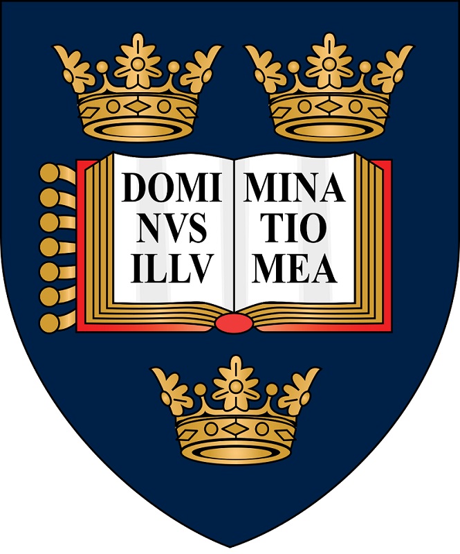 上图:牛津大学从16世纪开始的校训「Dominus Illuminatio Mea」,就是「耶和华是我的亮光」(诗二十七1)的拉丁文。